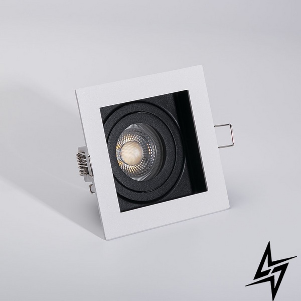 Врізний точковий світильник TS6621 SW MJ00376 фото наживо, фото в дизайні інтер'єру
