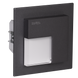 Настінний світильник Ledix Timo з рамкою 07-225-36 врізний Графіт RGB з радіоконтроллер RGB LED LED10722536 фото в дизайні інтер'єру, фото наживо 3/5