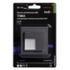 Настінний світильник Ledix Timo з рамкою 07-225-36 врізний Графіт RGB з радіоконтроллер RGB LED LED10722536 фото в дизайні інтер'єру, фото наживо 5/5