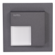 Настінний світильник Ledix Timo з рамкою 07-225-36 врізний Графіт RGB з радіоконтроллер RGB LED LED10722536 фото в дизайні інтер'єру, фото наживо 1/5