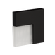 Настінний світильник Ledix Timo без рамки 06-111-61 накладний Чорний 5900K 14V LED LED10611161 фото в дизайні інтер'єру, фото наживо 3/4