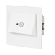Настенный светильник Ledix Navi с рамкой 11-222-51 врезной Белый 5900K с датчиком ЛЕД LED11122251 фото в дизайне интерьера, фото в живую 2/4