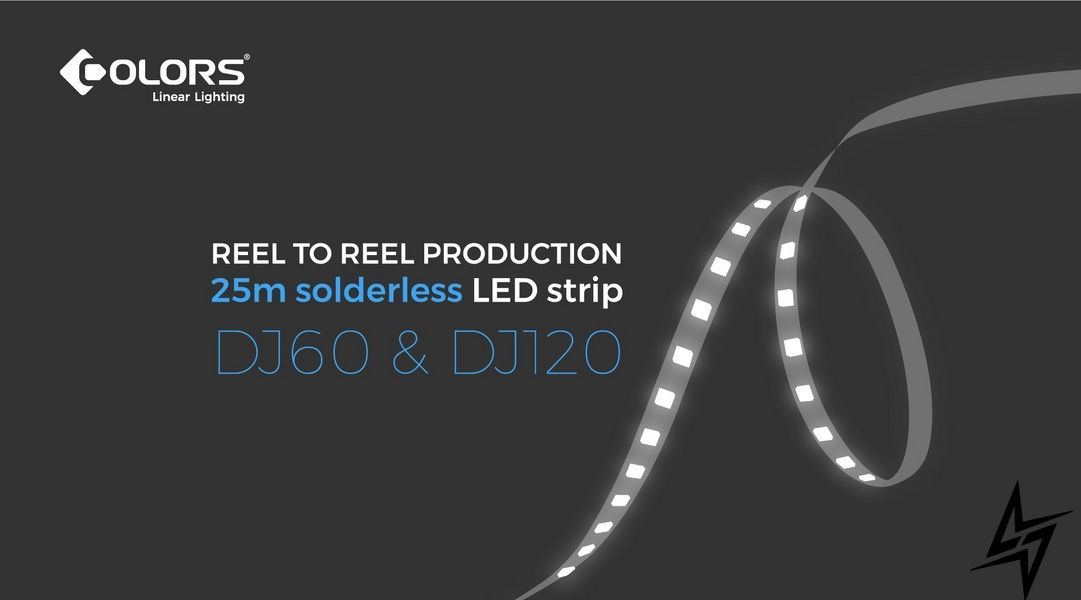 LED стрічка COLORS 60-2835-12V-IP20 4,4W 480Lm 3000K 5м DJ60-12V-8mm-WW фото
