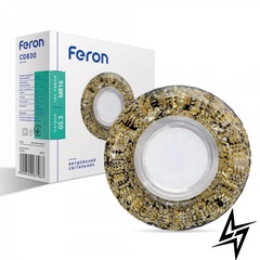 Врезной точечный светильник Feron 40023 Cd830  фото в живую, фото в дизайне интерьера