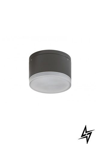 Накладний точковий світильник Azzardo Apulia AZ4335 LED 10 Вт 3000 K, сірий, &Oslash;10,8 &times; 7,4 см фото