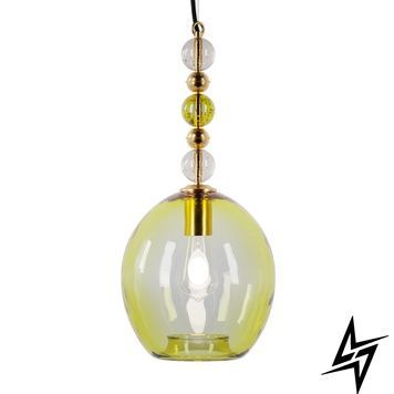 Подвесной светильник Colorglass Balls PikArt 5434-2 Зеленый фото