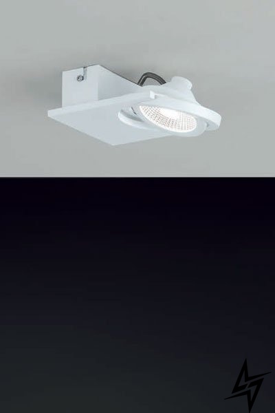 Точковий накладний світильник Eglo Brea 39133 LED 90206 фото наживо, фото в дизайні інтер'єру