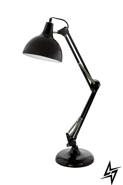 Офисная настольная лампа Eglo Borgillio 94697 83092 фото в живую, фото в дизайне интерьера