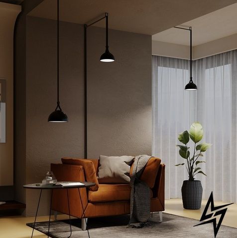 Трековий світильник Levistella 78025-BL09 BK (300mm) LVS6421 LED 25 Вт 4000 K H 20 см фото