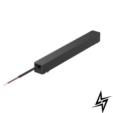 Блок живлення магнітного треку Slim 100W 48V Чорний монтаж на шинопровід фото