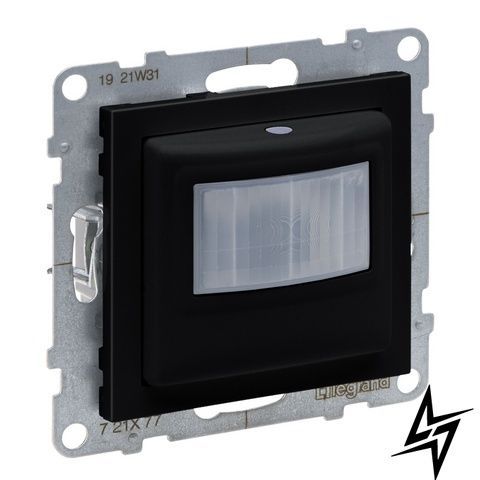 Датчик движения Legrand 721477A Suno, черный, матовый, 220 В 721477A фото