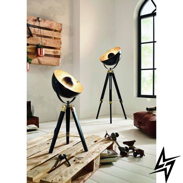 Декоративная настольная лампа Eglo Covaleda 49617 96411 фото в живую, фото в дизайне интерьера