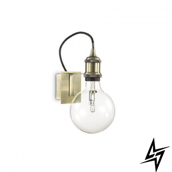 Настенное бра Ideal Lux Frida 163321 коричневое E27 фото