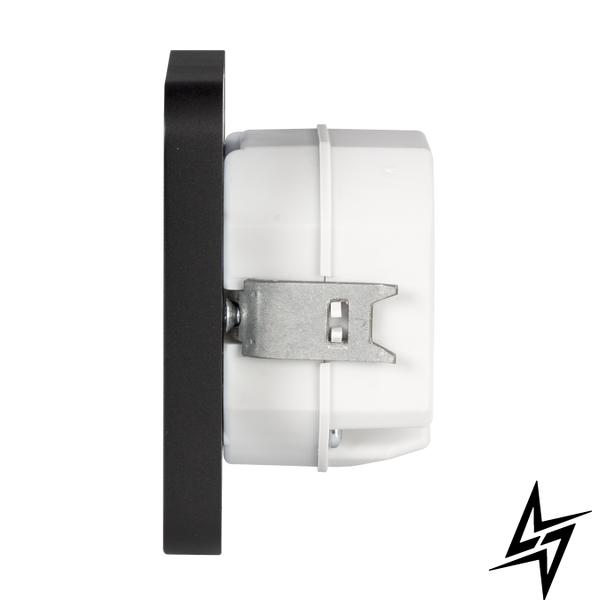 Настенный светильник Ledix Moza 01-224-61 врезной Черный 5900K с радиоприемником ЛЕД LED10122461 фото в живую, фото в дизайне интерьера