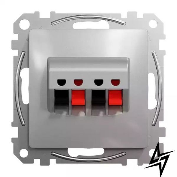Аудіорозетка Schneider Electric SDD113411 Sedna Design, алюміній, глянцева, IP20 SDD113411 фото
