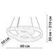 Люстра Friendlylight Loop FL5064 бронза 70 Вт 3000 K FL5064 - изображение 5