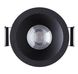 Світильник точковий врізний KLOODI KD-MINI40 3W 3K BK DIM LED  фото в дизайні інтер'єру, фото наживо 4/4