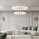 Люстра 40+60 см латунна Mysa Pearl 26-6243 77068-600+400 - зображення 2