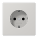 Розетка SCHUKO 16А светло-серая LS 990 Jung LS1520LG - изображение 2