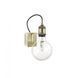 Настенное бра Ideal Lux Frida 163321 коричневое E27 - изображение 3
