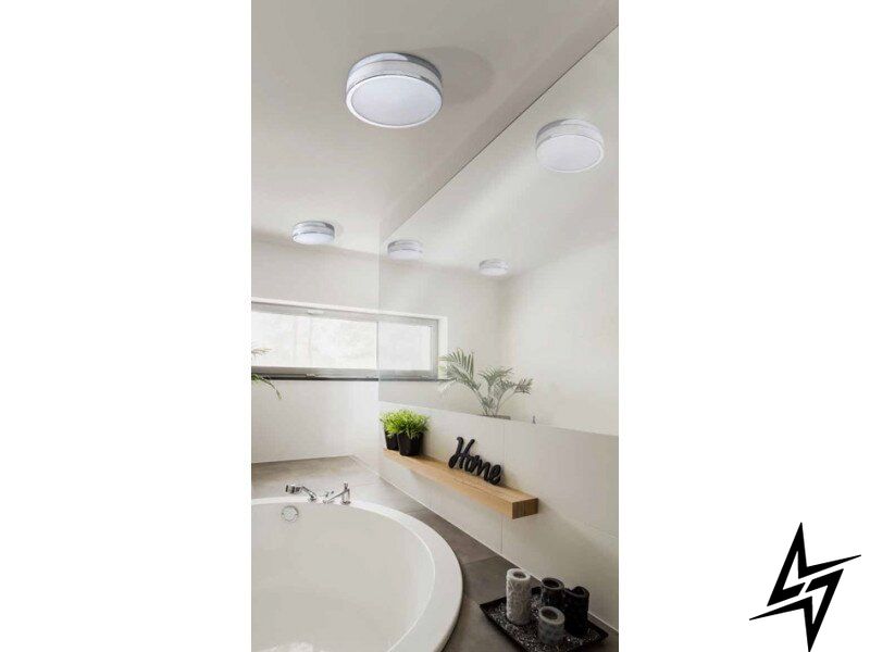 Потолочный светильник для ванной Azzardo AZ2065 ЛЕД 23650 фото в живую, фото в дизайне интерьера