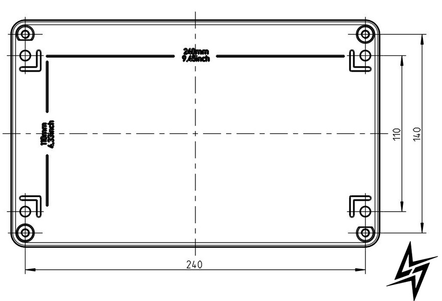 Порожня розподільна коробка Spelsberg AL 2616-9 IP66 sp15001201 фото