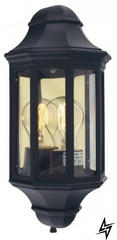 Настенный фасадный уличный светильник Norlys Genua Mini 175B 28030 фото в живую, фото в дизайне экстерьера