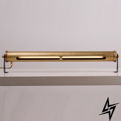 Настенный латунный светильник 4202 Золотой  фото в живую, фото в дизайне интерьера