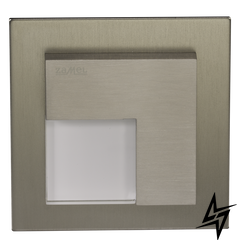 Настінний світильник Ledix Timo з рамкою 07-225-26 врізний Сталь RGB з радіоконтроллер RGB LED LED10722526 фото наживо, фото в дизайні інтер'єру