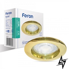 Врезной точечный светильник Feron 15010 Dl307  фото в живую, фото в дизайне интерьера