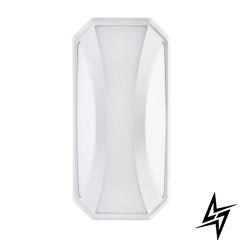 Светильник светодиодный фасадный 24W TANGO настенный белый Horoz Electric 076-064-0024-040 ЛЕД 1823457808 фото в живую, фото в дизайне экстерьера