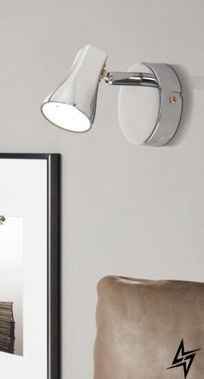 Спот с двумя лампами Eglo 97829 ЛЕД 12889 фото в живую, фото в дизайне интерьера
