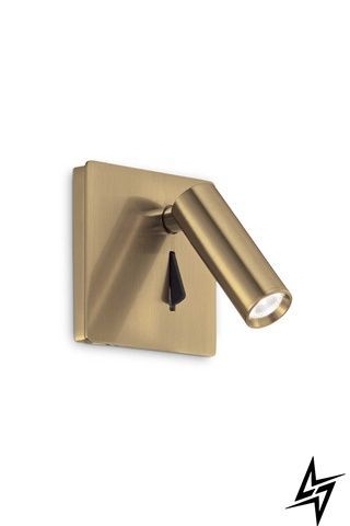 Настенное бра Ideal Lux Lite 250120 латунь 3 Вт 3000 K 250120 фото