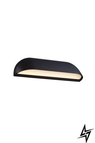 Уличный настенный светильник Nordlux Front 84081003 LED 8 Вт, 3000 K, черный, 6,8 &times; 26 &times; 7 см фото