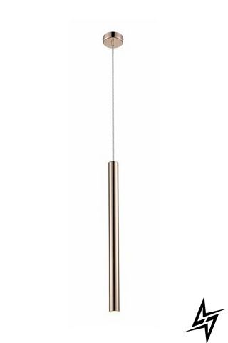 Подвесной светильник Zumaline Loya P0461-01A-F7F7 LED 5 Вт, золотой, 3,2 &times; 140 &times; 8 см фото