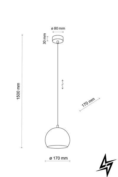 Подвесной светильник TK Lighting Zoe 10167 черный E27 10167 фото
