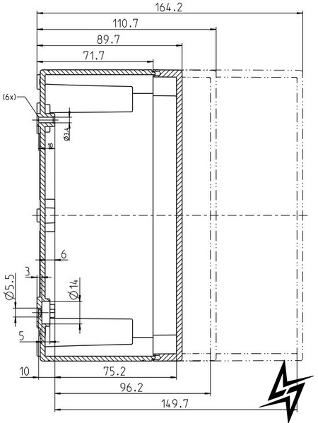 Коробка розподільна Spelsberg PS 1818-9-o IP66 з гладкими стінками sp11040701 фото