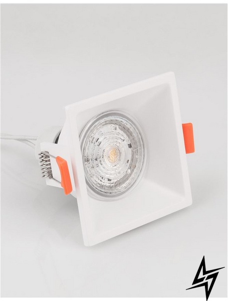 Врізний точковий світильник Nova luce Staf 9012191  фото наживо, фото в дизайні інтер'єру