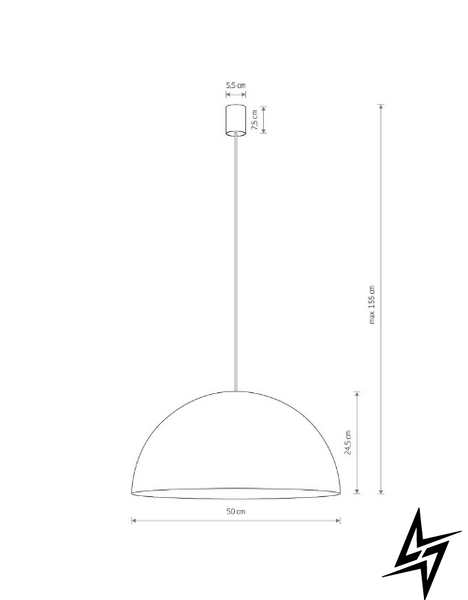 Подвесной светильник Nowodvorski Hemisphere 10296 (23-10876)  фото в живую, фото в дизайне интерьера