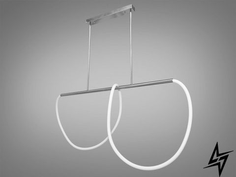 Сучасна LED люстра 32 Вт hoselight хром Gitele 23-32867 23-32867 фото