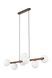 Люстра TK Lighting Estera 10272 на 7 ламп G9 черный коричневый и белый 125 &times; 90 &times; 28 см - изображение 1
