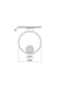 Настенный светильник бра Redo Orbit 01-1702-TRIAC ЛЕД  фото в дизайне интерьера, фото в живую 2/3