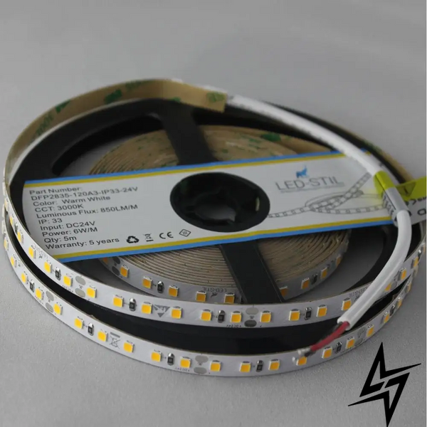 LED лента LED-STIL 6000K, 6 W,2835, 128 шт, IP33, 24V, 950LM фото