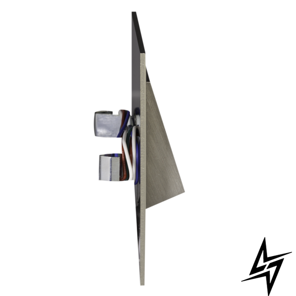 Настінний світильник Ledix Navi з рамкою 11-211-26 врізний Сталь RGB 14V LED LED11121126 фото наживо, фото в дизайні інтер'єру