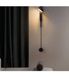 Настенный светильник светодиодный V23-17168 B8025 - black фото в дизайне интерьера, фото в живую 1/2