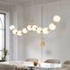 LED світильник на 10 білих кульок довжиною 195 см 26-11462 MBJ9-1950 (D150-10) - зображення 7