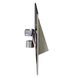 Настенный светильник Ledix Navi с рамкой 11-211-26 врезной Сталь RGB 14V ЛЕД LED11121126 фото в дизайне интерьера, фото в живую 4/5