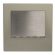Настінний світильник Ledix Navi з рамкою 11-211-26 врізний Сталь RGB 14V LED LED11121126 фото в дизайні інтер'єру, фото наживо 1/5