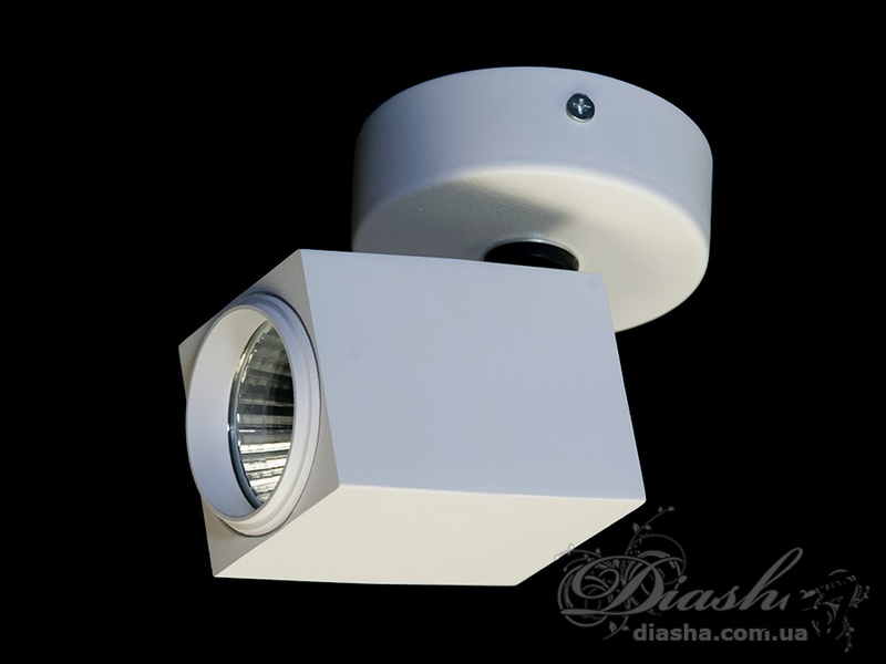 Накладной точечный светильник D23-39048 130A-1-WH фото в живую, фото в дизайне интерьера