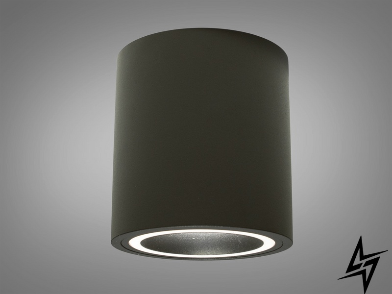 Накладной точечный светильник D23-31504 Черный QXL-18086-R-BK фото в живую, фото в дизайне интерьера